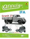 IFA LKW Phänomen Granit 27 & Benzin Motor & Getriebe Bild- Ersatzteilliste & Explosionszeichnungen - annoligno 409